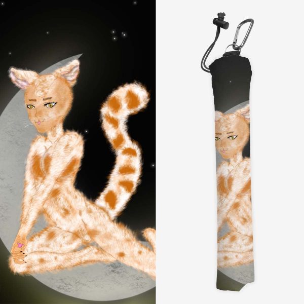 Anime Feline Of The Moon Playmat Bag Online now