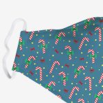Candy Canes Face Mask Hot on Sale - Image 2
