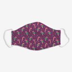 Candy Canes Face Mask Hot on Sale - Image 5